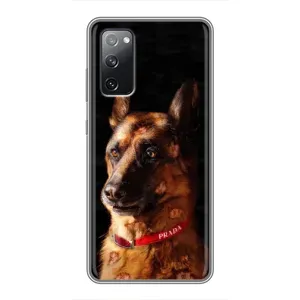 Чехлы с картинками животных Samsung Galaxy S20 FE (Овчарка)