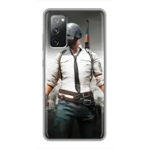 Чехол PUBG для Самсунг С20 ФЕ (AlphaPrint)
