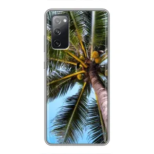Силіконовий чохол з КАРТИНКАМИ літо для Samsung Galaxy S20 FE (AlphaPrint) (Пальма)