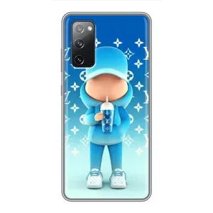 Круті Чохли Луі Віттон для Samsung Galaxy S20 FE (AlphaPrint) (Хлопець LV)