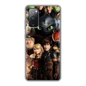 Чехол как приручить дракона на Samsung Galaxy S20 FE (Персонажи дракона)