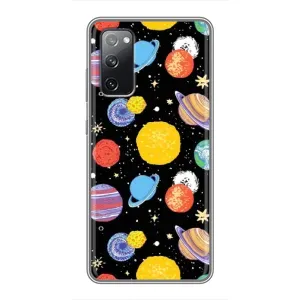 Космічні Чохли для Самсунг Гелексі S20 ФЕ (VPrint) (Намальовані планети)