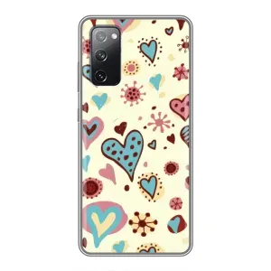 Чехлы для любимой на Самсунг Гелексі S20 ФЕ (VPrint) (Сердечки)