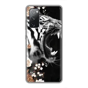 Чехлы с картинками животных Samsung Galaxy S20 FE (Стильный ТИГР)