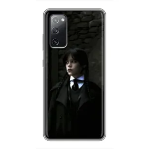 Чехол с дизайном Венздей 2 на Samsung Galaxy S20 FE (Темный стиль Уэнздей)