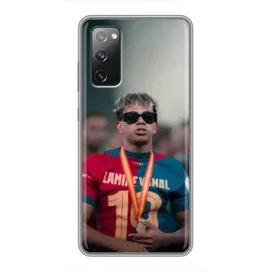 Чехол с футболистом Ламин Ямаль Samsung Galaxy S20 FE (Ямаль Барса)