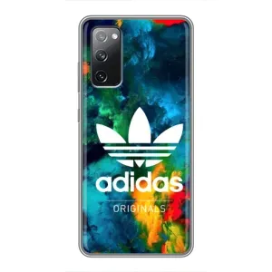 Чехлы Адидас для Samsung Galaxy S20 FE (AlphaPrint) (Яркий Адидас)