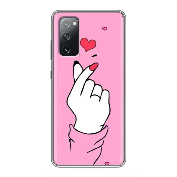 Чехол с принтом «Знак Love» для Samsung Galaxy S20 FE Чехол с принтом «Знак Love» для Samsung Galaxy S20 FE