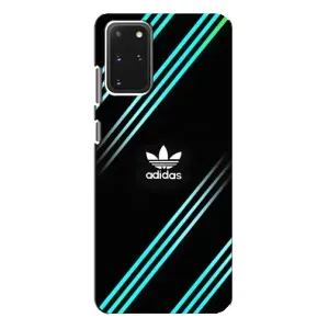 Чохли Адидас для Samsung Galaxy S20 Plus (AlphaPrint) (Адідас з полосами)