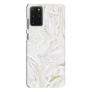 Мраморний чехол на Samsung Galaxy S20 Plus (VPrint) (Білий мрамор)