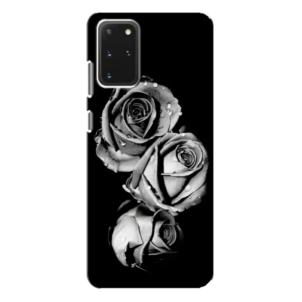 Чехол с принтом «Черная роза» для Samsung Galaxy S20 Plus Чехол с принтом «Черная роза» для Samsung Galaxy S20 Plus