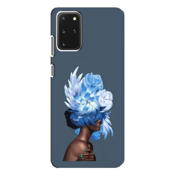 Чехол с принтом «Цветы на голове» для Samsung Galaxy S20 Plus