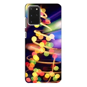 Новорічні Чохли для Samsung Galaxy S20 Plus (VPrint) (Ялинка в огоньках)