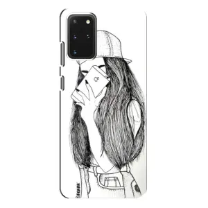 Чохол з друком для Samsung Galaxy S20 Plus - (Мода) (AlphaPrint) (Фото дівчини)