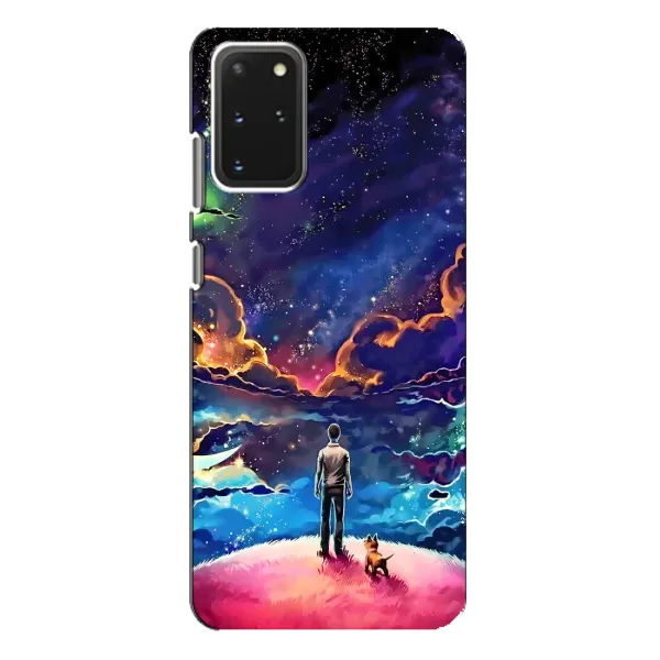 Чохол з принтом «Вид Галактики» для Samsung Galaxy S20 Plus