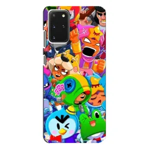 Чехол для Samsung Galaxy S20 Plus Бравл Старс (VPrint) (Герої Бравл Старс)