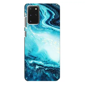 Мраморний чехол на Samsung Galaxy S20 Plus (VPrint) (Блакитний мрамор)