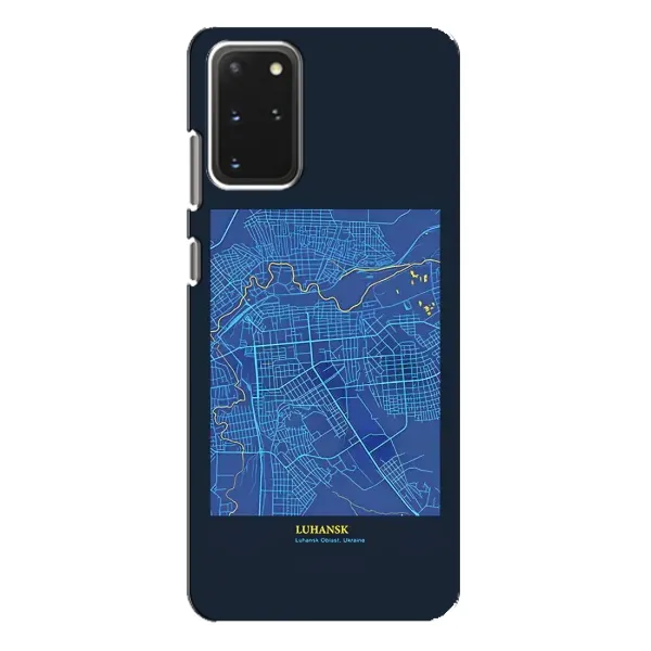 Чохол з принтом «Луганськ» для Samsung Galaxy S20 Plus