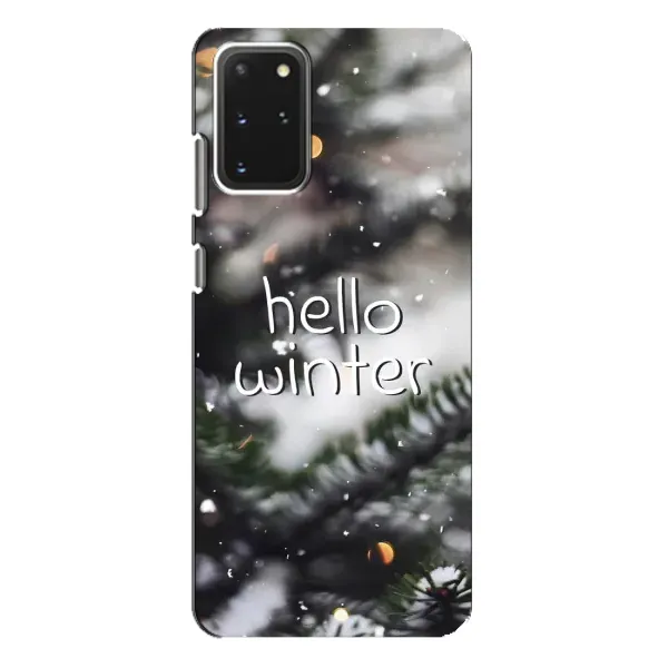 Чехол с принтом «Hello winter» для Samsung Galaxy S20 Plus Чехол с принтом «Hello winter» для Samsung Galaxy S20 Plus