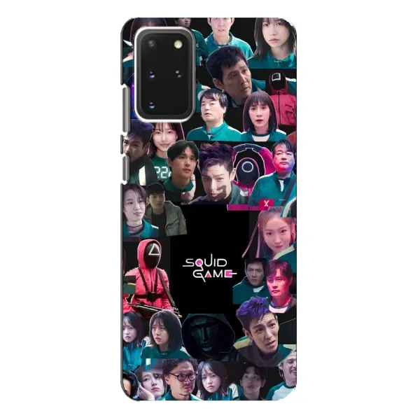 Чохол з принтом «Колаж Гра кальмара» для Samsung Galaxy S20 Plus