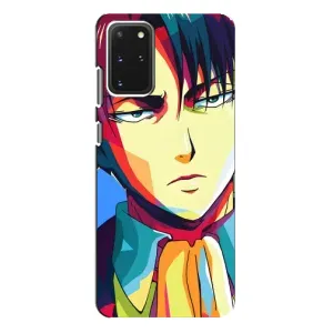 Чохли Персонажі Аніме Наруто для Samsung Galaxy S20 Plus (AlphaPrint) (Леві Аккерман)