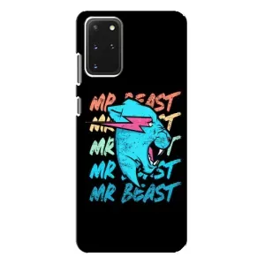 Чохли Містер Біст для Samsung Galaxy S20 Plus (logo Mr beast)
