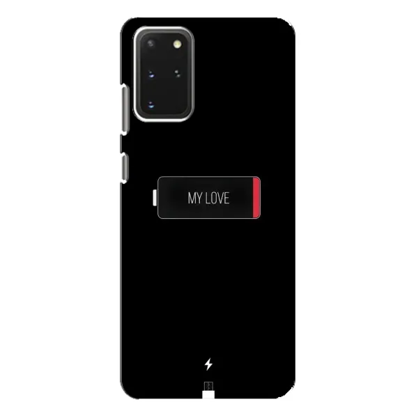 Чехол с принтом «Love battery» для Samsung Galaxy S20 Plus