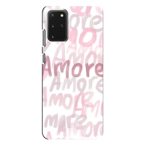 Чехол с принтом «Аморе любовь» для Samsung Galaxy S20 Plus Чехол с принтом «Аморе любовь» для Samsung Galaxy S20 Plus