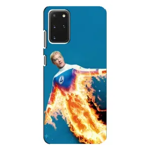 Чохол з принтом Фантастична четвірка для Samsung Galaxy S20 Plus (Людина-факел у вогні)