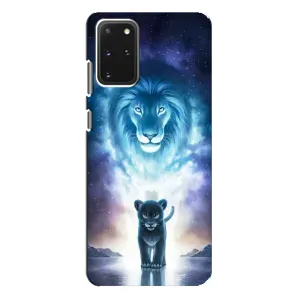 Чохол з картинкою ЛЕВ для Samsung Galaxy S20 Plus (VPrint) (Маленький лев)