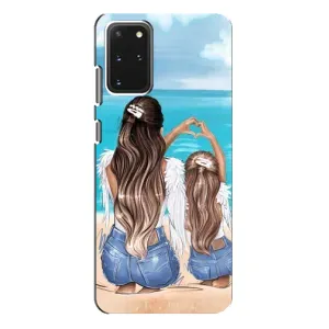 Чохол з друком для Samsung Galaxy S20 Plus - (Мама з дитинкою) (AlphaPrint) (Мама з донькою)