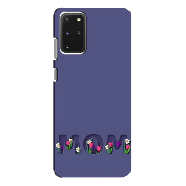 Чохол з принтом «Мама в квітах» для Samsung Galaxy S20 Plus