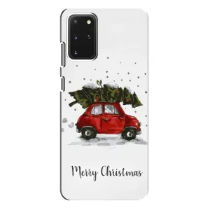 Різдвяні, Святкові Чохли для Samsung Galaxy S20 Plus (Авто з ялинкою)