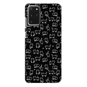 Чохол з принтом для Samsung Galaxy S20 Plus (AlphaPrint) Модні коти (Маленькі котики)