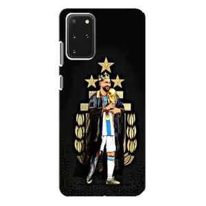 Чехлы для Samsung Galaxy S20 Plus (Leo чемпион) (AlphaPrint) (Месси Король)