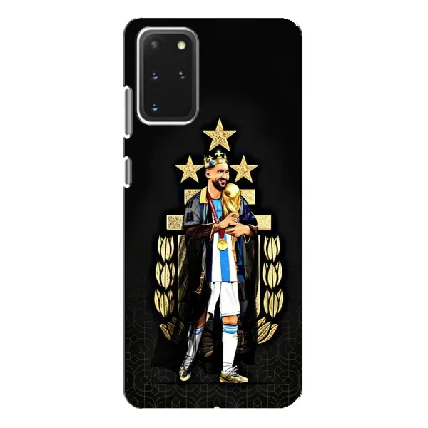 Чехол с принтом «Месси Король» для Samsung Galaxy S20 Plus