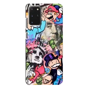 Чохли з крутими принтами для Samsung Galaxy S20 Plus - (PREMIUMPrint) (Monopoly man)