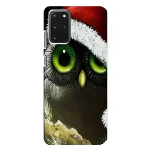 Новорічні Чохли для Samsung Galaxy S20 Plus (VPrint) (Новорічна Сова)