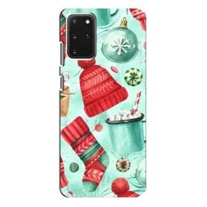 Новорічні Чохли для Samsung Galaxy S20 Plus (VPrint) (Одяг НР)
