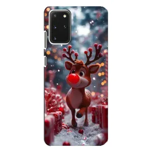 Яскравий чохол для Samsung Galaxy S20 Plus з Зимові Оленята (Олень серед подарунків)