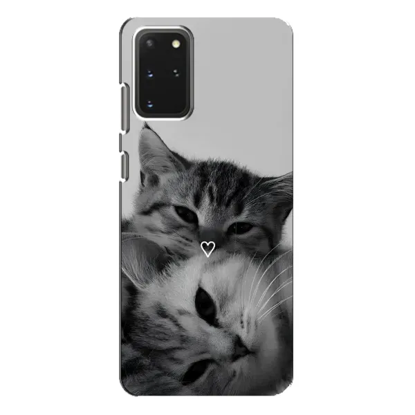 Чохол з принтом «Пара котів» для Samsung Galaxy S20 Plus