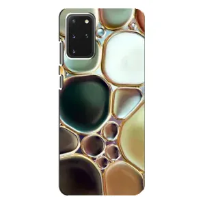 Мраморний чехол на Samsung Galaxy S20 Plus (VPrint) (Радужний Мрамор)