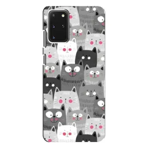 Чохли з Котиками для Samsung Galaxy S20 Plus (VPrint) (Мальовані котики)
