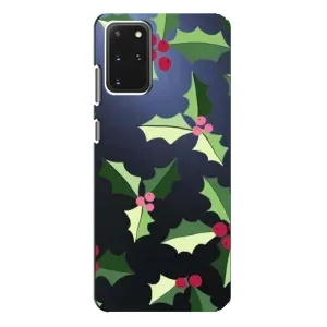 Зимні Чохли для Samsung Galaxy S20 Plus - прозорий фон (Різдвяний фон)