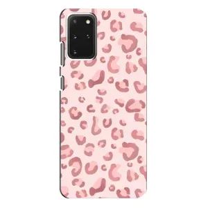 Чехол с розовым рисунком для Samsung Galaxy S20 Plus (Розовый леопард)