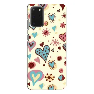 Чехлы для любимой на Samsung Galaxy S20 Plus (VPrint) (Сердечки)