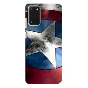 Чохол МАРВЕЛ для Samsung Galaxy S20 Plus (AlphaPrint) (Щит Капітана Америки)