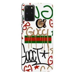 Бренднові Чохли для Samsung Galaxy S20 Plus - (PREMIUMPrint) (Стиль GUUCI)