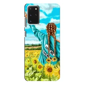 Чохол для Патріота України Samsung Galaxy S20 Plus - (AlphaPrint) (Україночка)