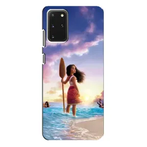 Чохол з мультфільмом Ваяна Samsung Galaxy S20 Plus (Моана з веслом)